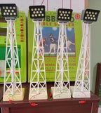 Subbuteo coppia di riflettori originali C101 modificati a led