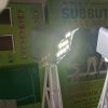 Subbuteo coppia di riflettori originali C101 modificati a led