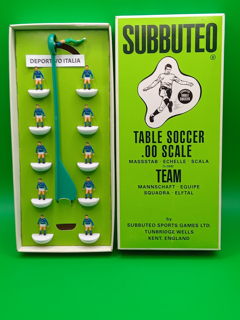 Subbuteolab squadra hw Deportivo Italia - dipinta a mano