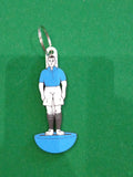 Subbuteo portachiave 3D stile flat - colore blu