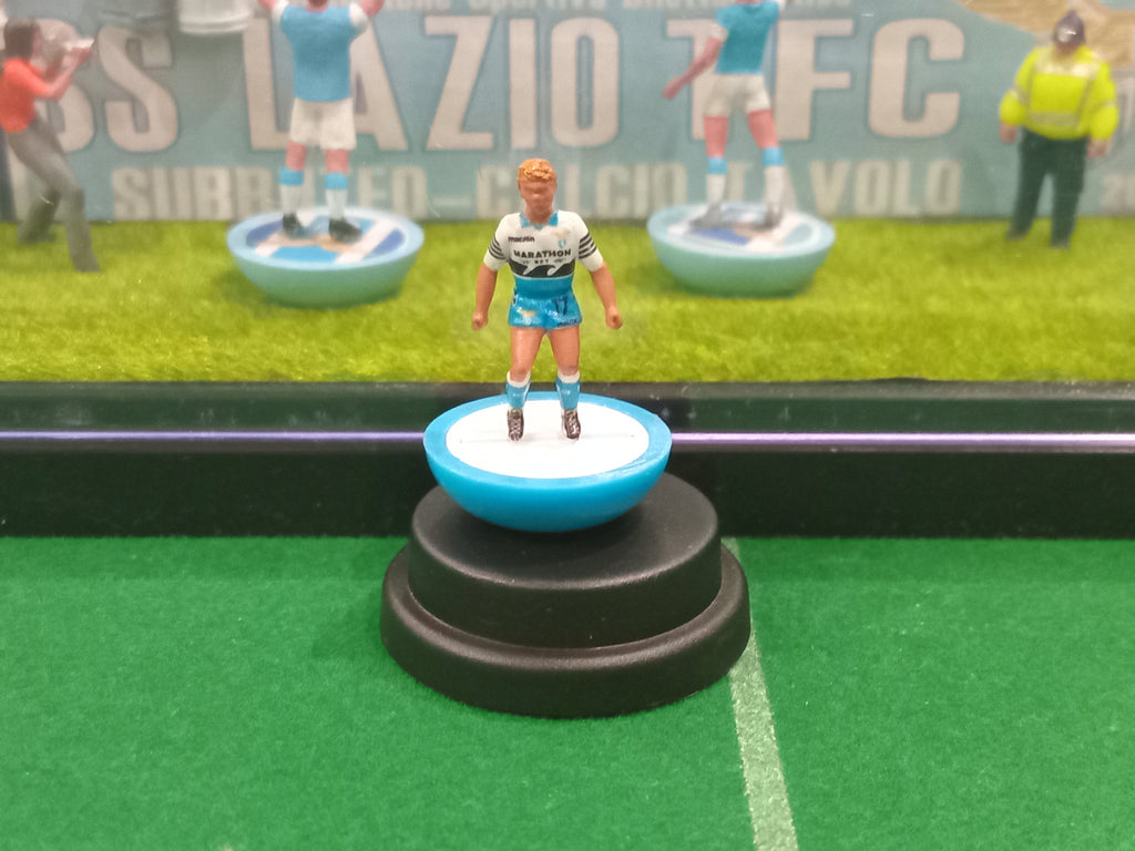 Subbuteolab riproduzione miniatura Ciro Immobile maglia Lazio 2018/19