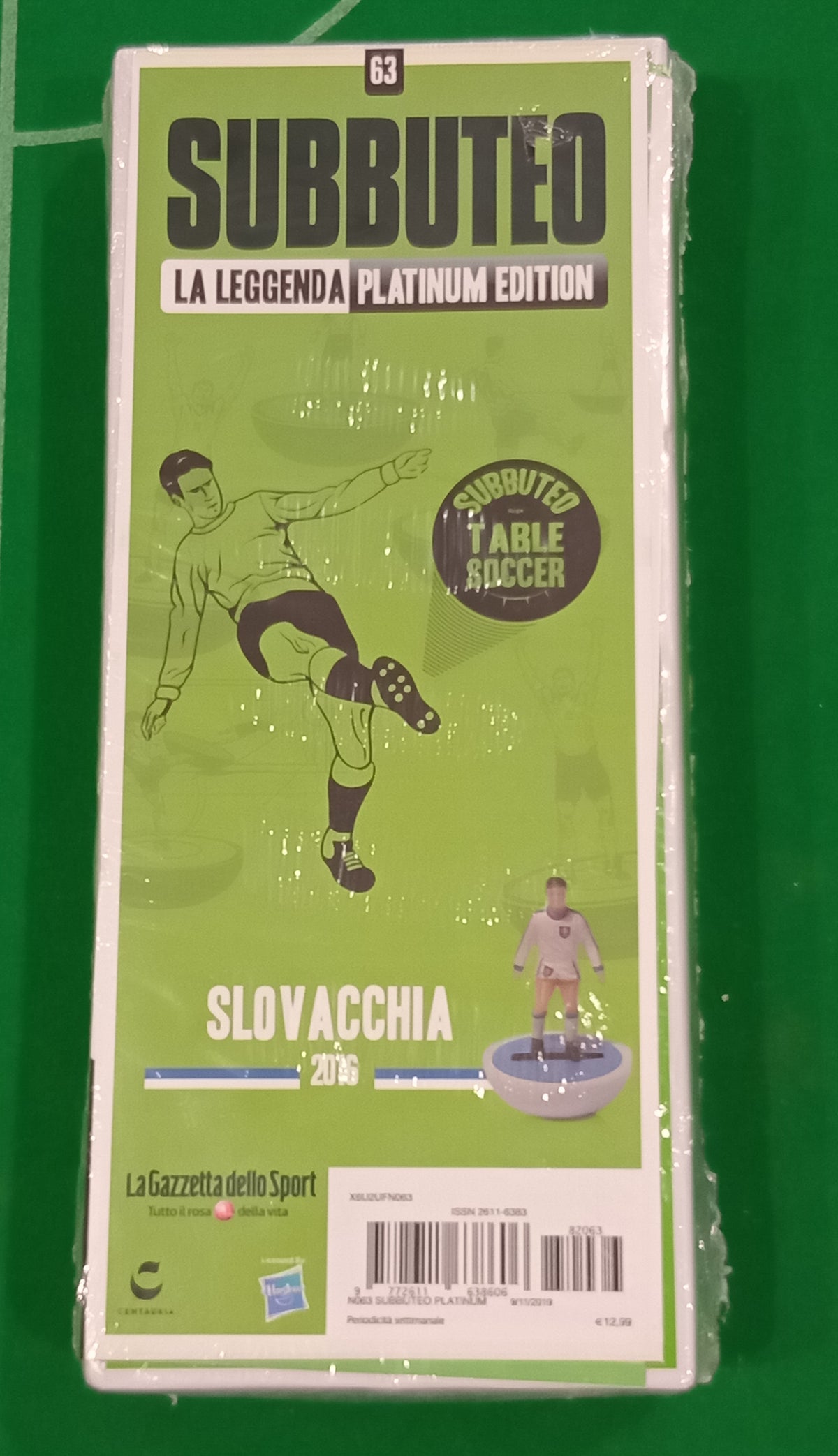 Subbuteo squadra hw leggenda platinum Slovacchia 2016 - sigillata