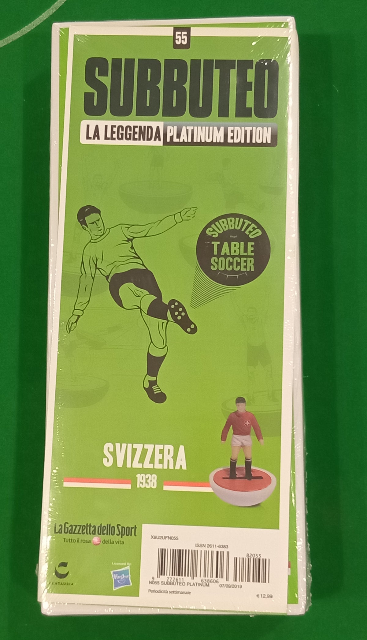 Subbuteo squadra hw leggenda platinum Svizzera 1938 - sigillata