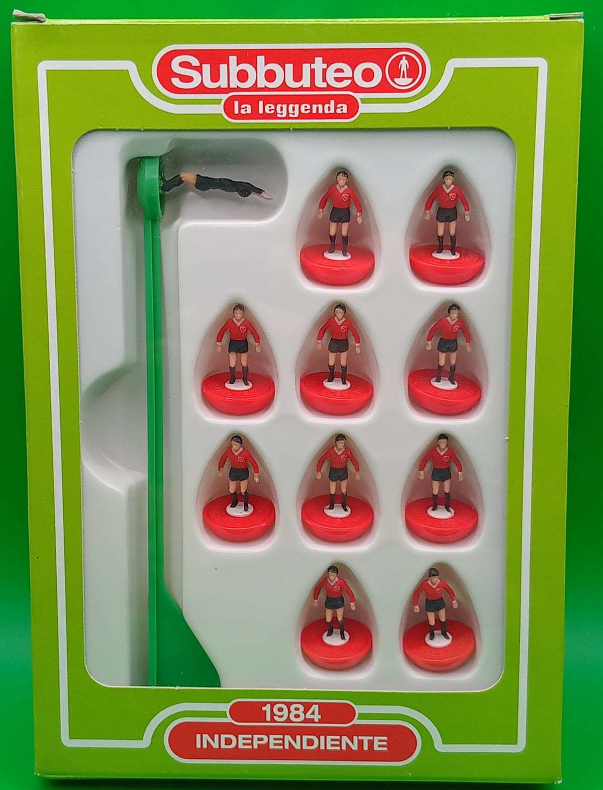 Subbuteo 'serie la leggenda lw' Independiente 1984 con libretto