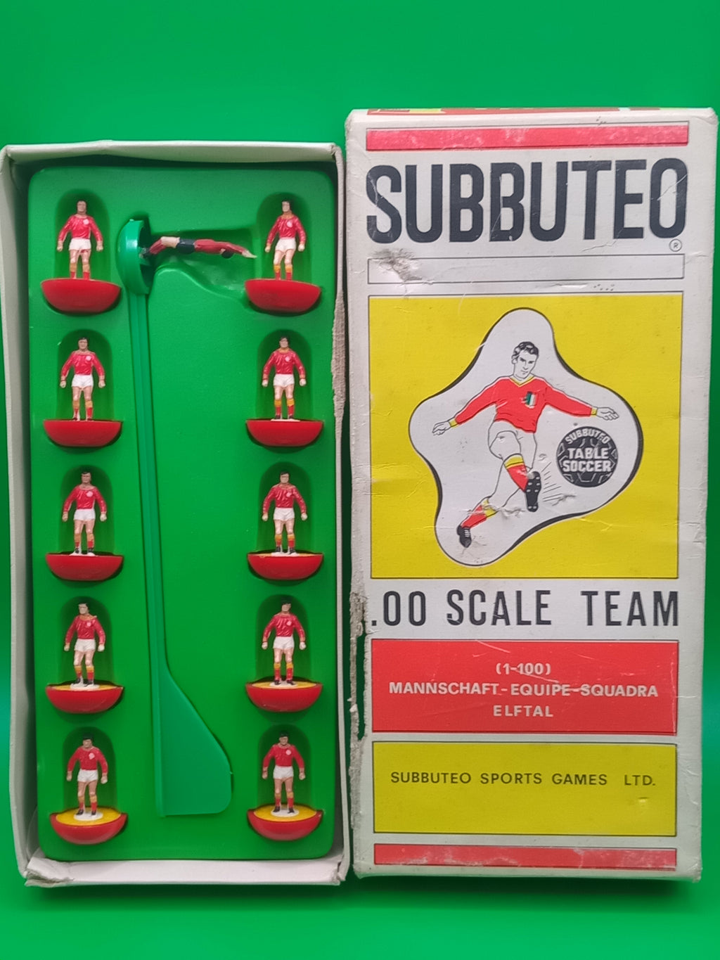 Subbuteo squadra lw Roma Speciale