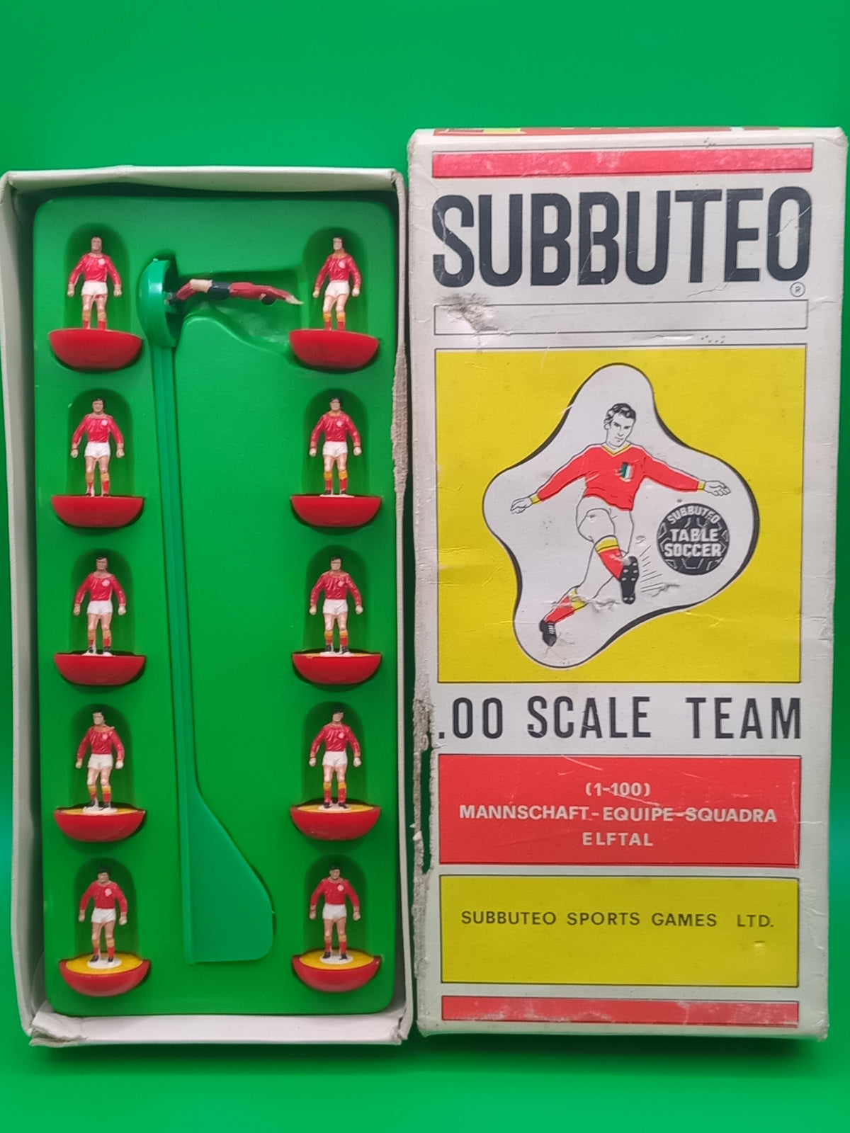 Subbuteo squadra lw Roma Speciale