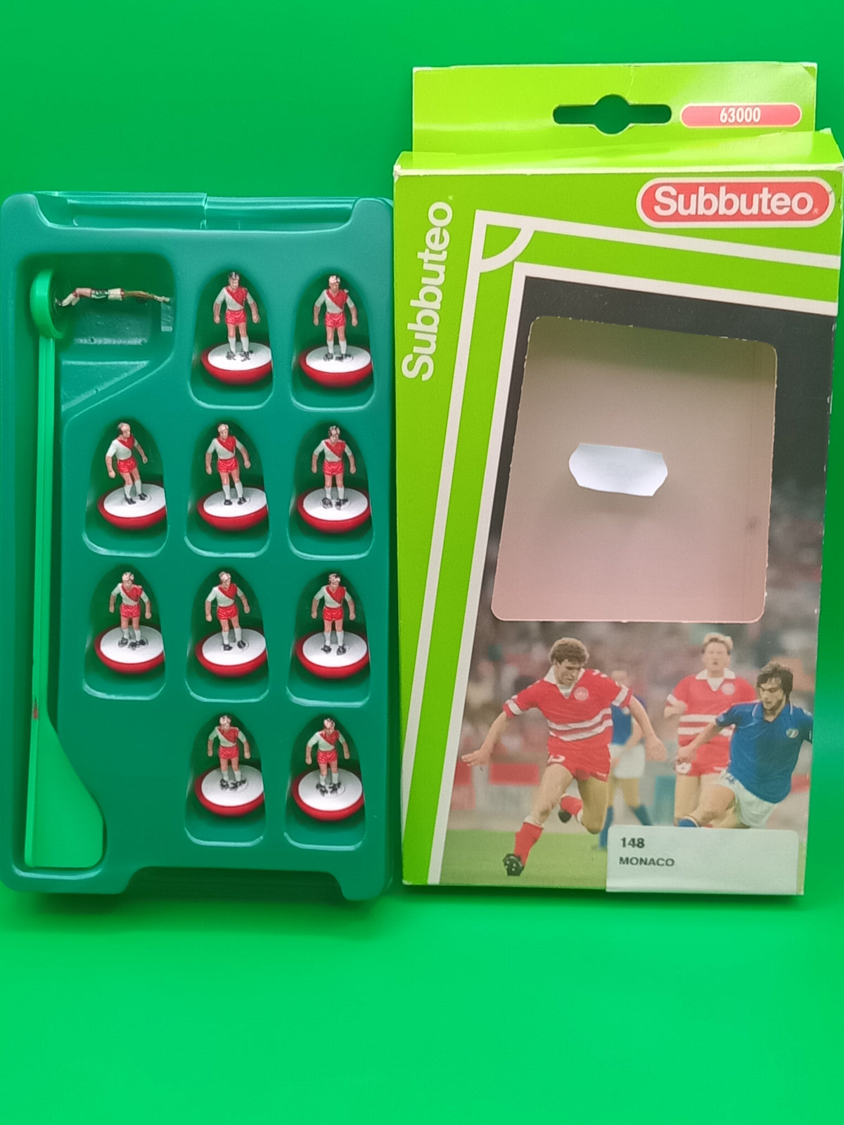Subbuteo squadra lw Monaco ref. 148 - portiere ridipinto