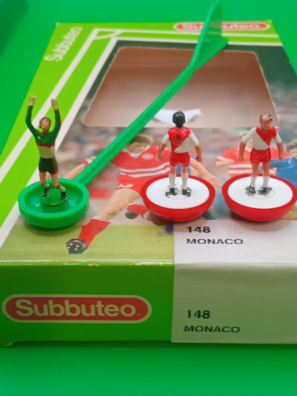 Subbuteo squadra lw Monaco ref. 148 - portiere ridipinto