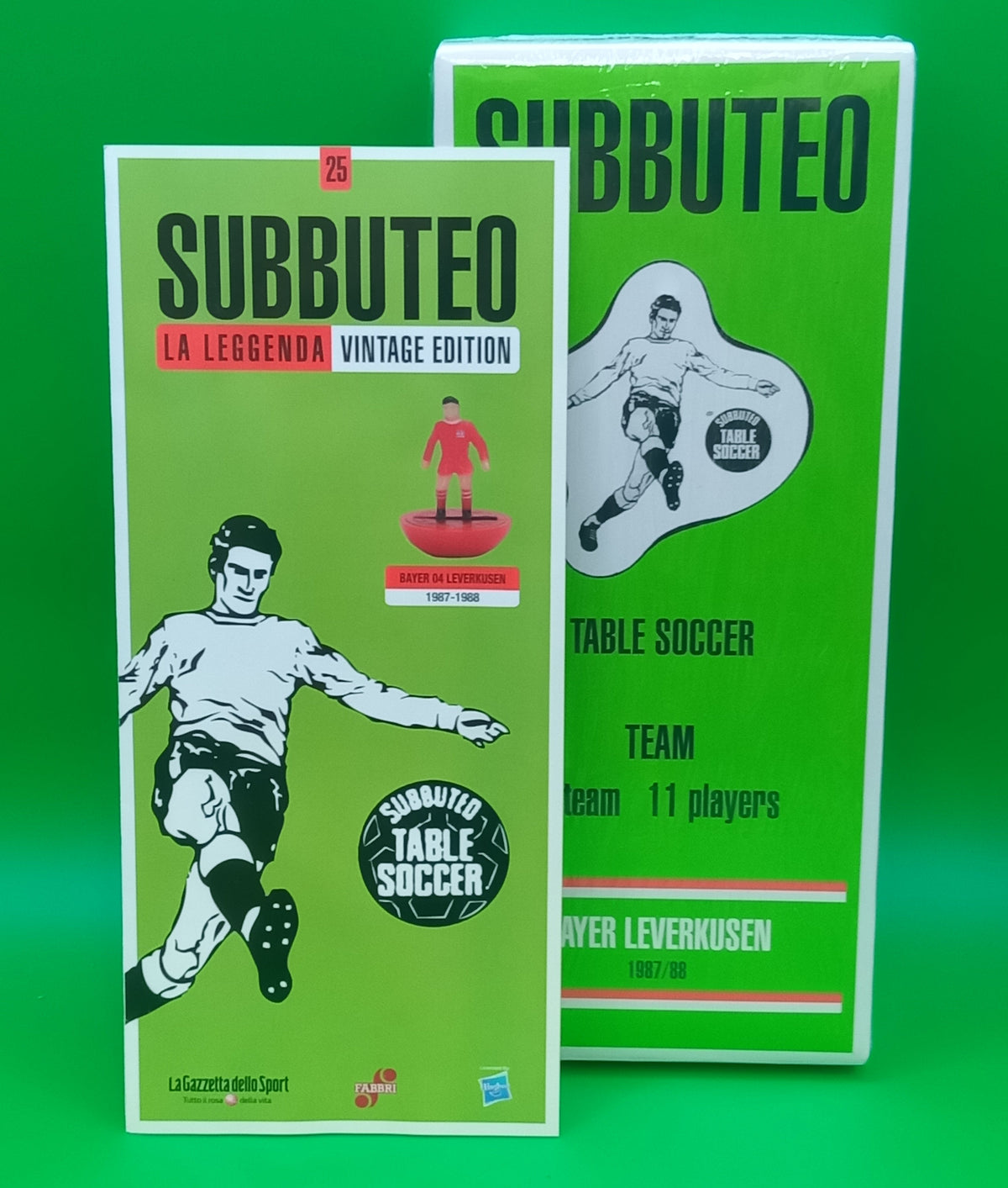 Subbuteo squadra hw vintage leggenda Bayer Leverkusen 1987/88 - sigillata