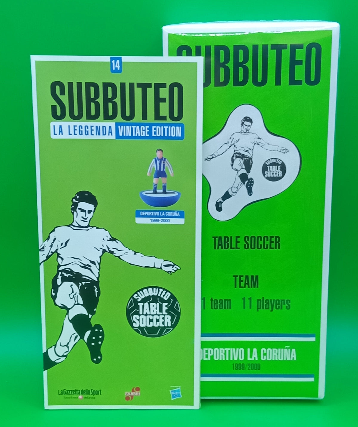 Subbuteo squadra hw vintage leggenda Deportivo La Coruna 1999/00 - sigillata