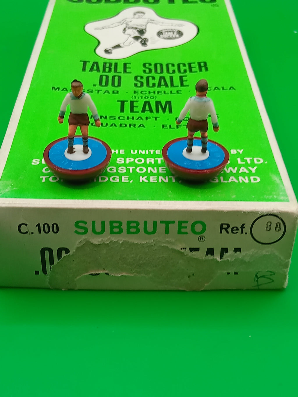 Subbuteo squadra hybrid Burnley 2nd ref. 80
