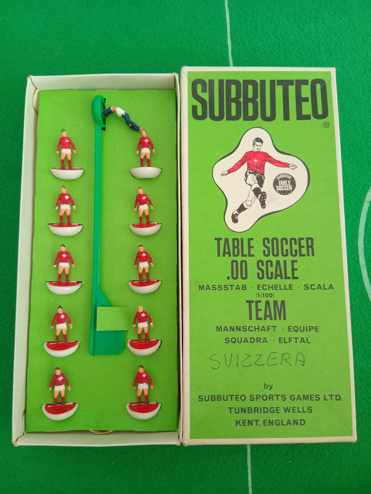 Subbuteo squadra hw Svizzera ref. 114