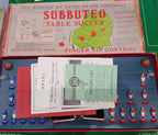 Subbuteo set box Flat 1950s Super Set 1° versione