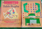 Subbuteo set box Rugby International Edition