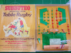 Subbuteo set box Rugby International Edition