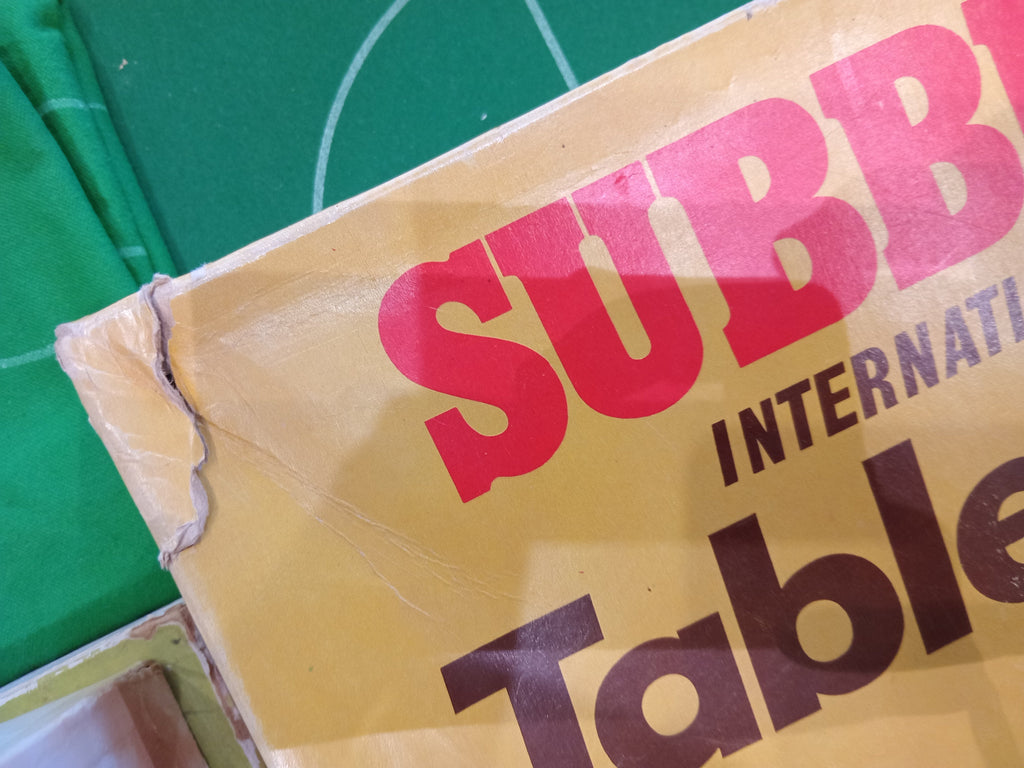 Subbuteo set box Rugby International Edition