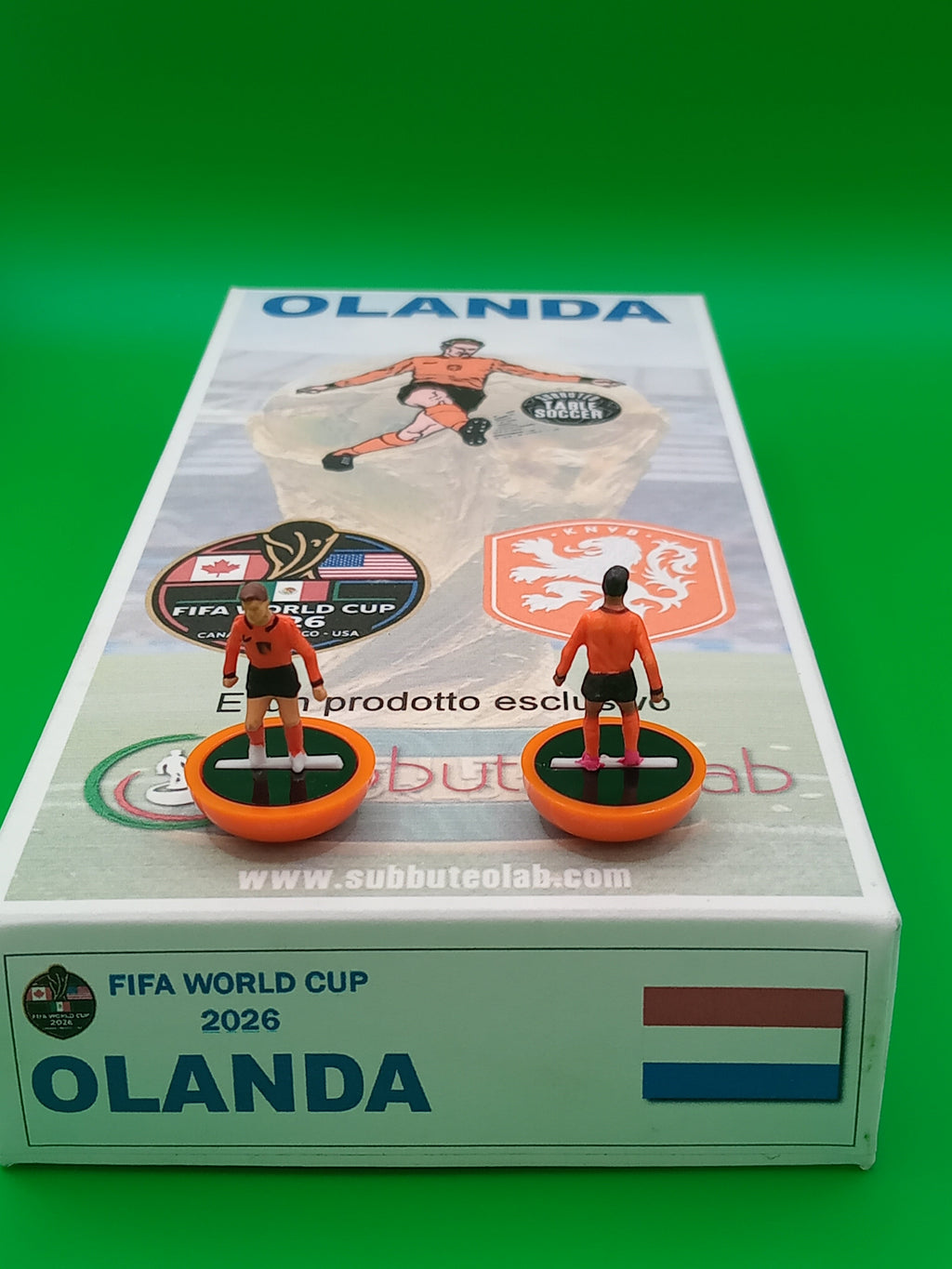 Subbuteolab collana mondiali 2026 Olanda - dipinta a mano