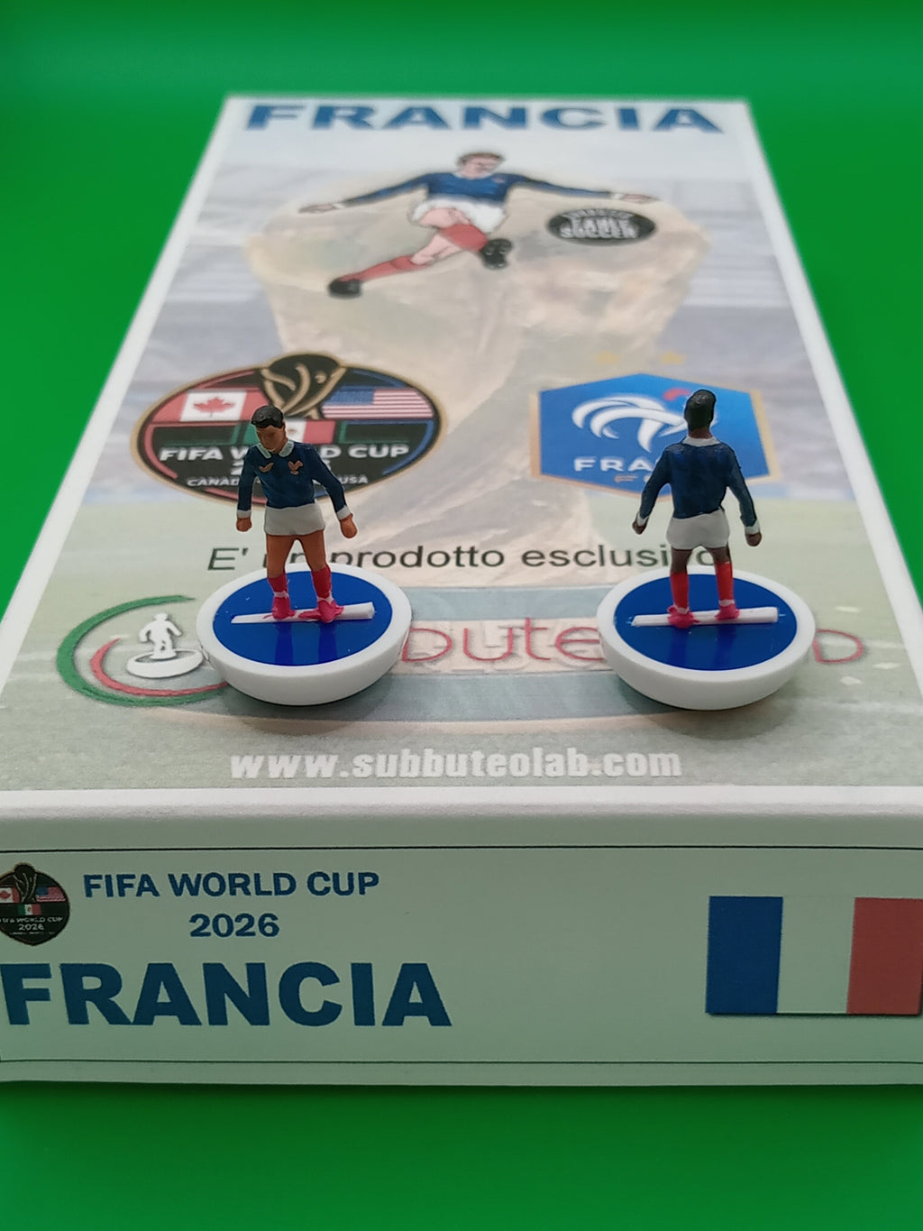 Subbuteo collana mondiali 2026 Francia - dipinta a mano