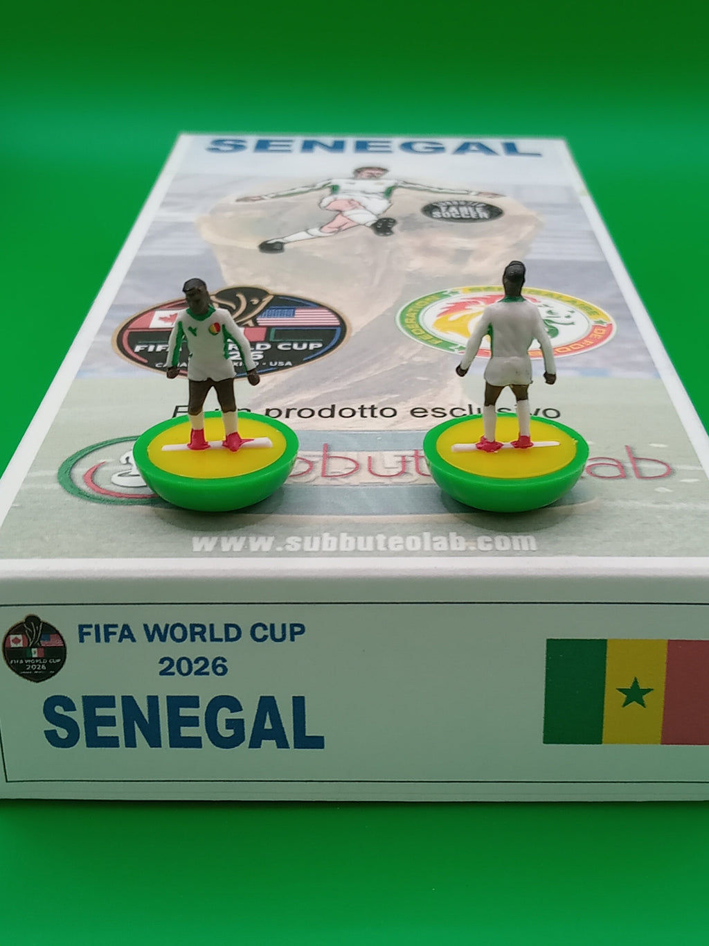 Subbuteolab collana mondiali 2026 Senegal - dipinta a mano