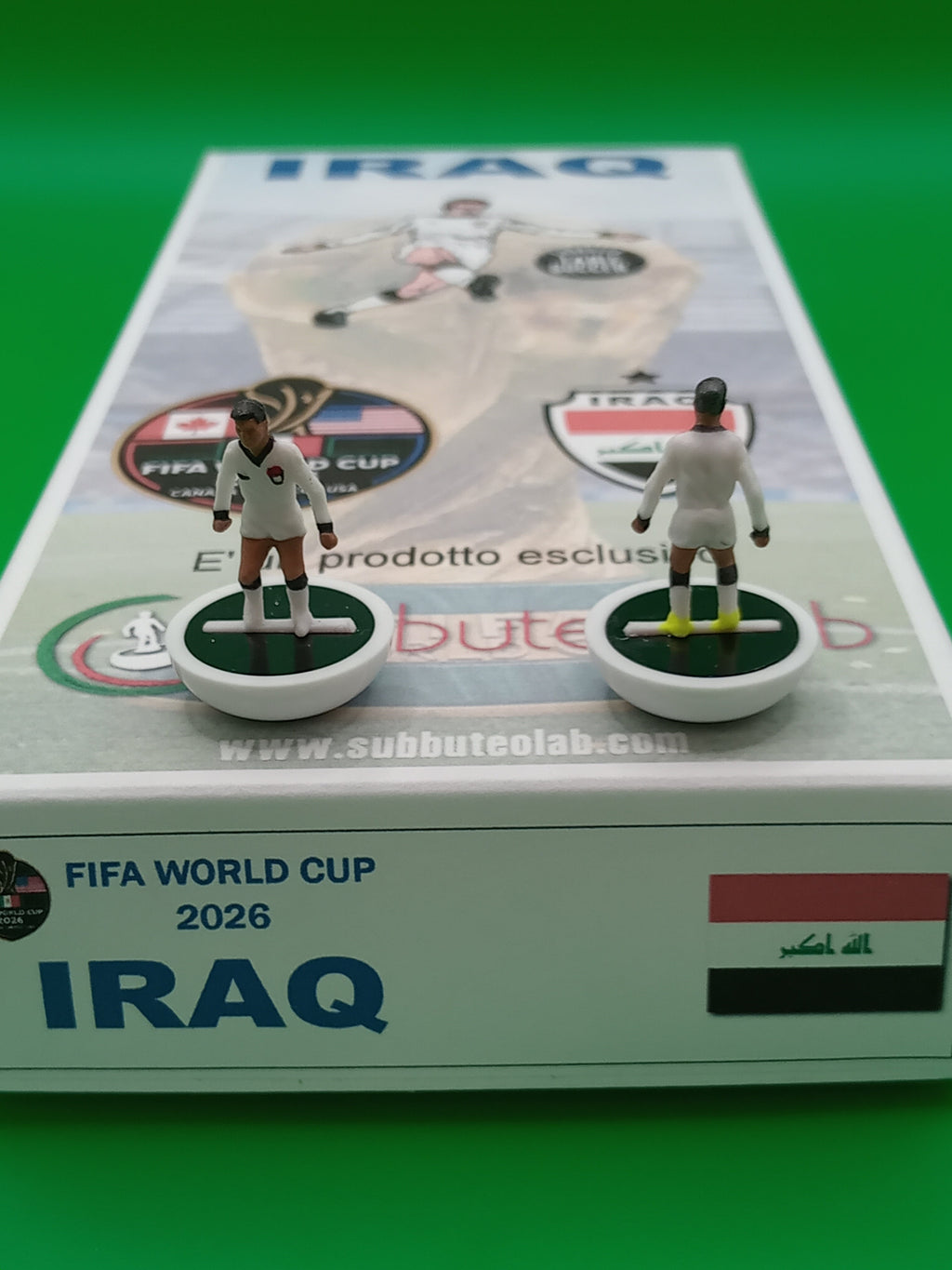Subbuteolab collana mondiali 2026 Iraq - dipinta a mano