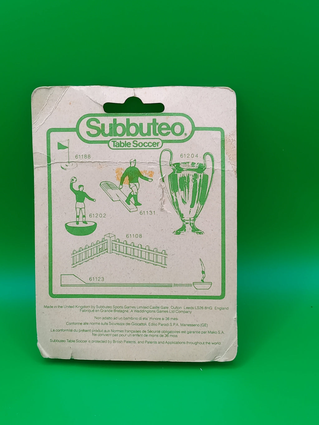 Subbuteo blister 3 palloni Mitre Delta 61210
