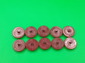 Subbuteo Hasbro kit 10 basi - colore melanzano