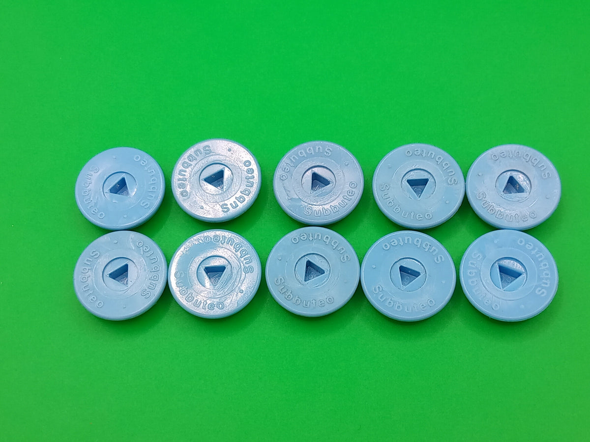 Subbuteo Hasbro kit 10 basi - colore celeste