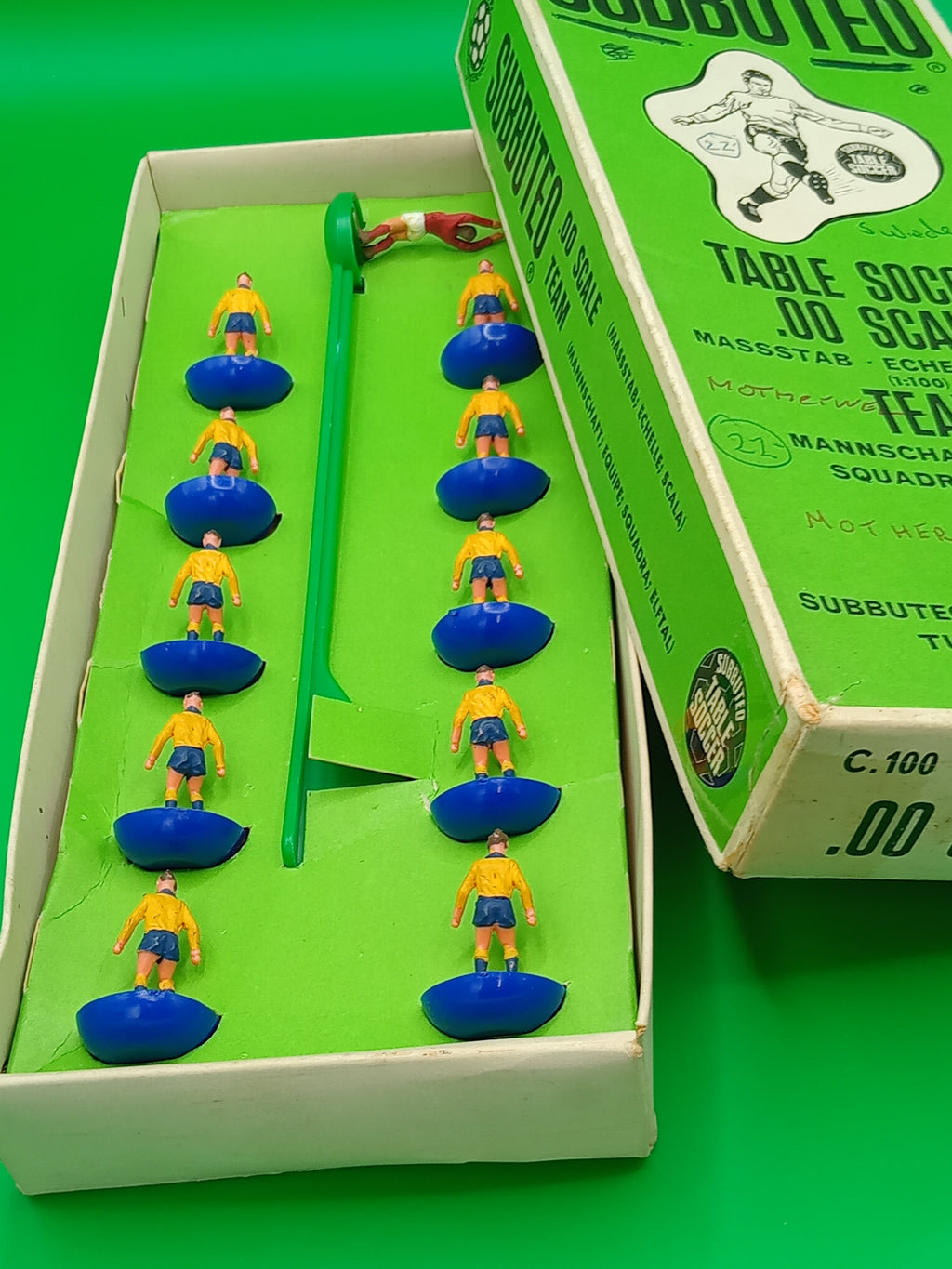 Subbuteo squadra hw Svezia ref. 162