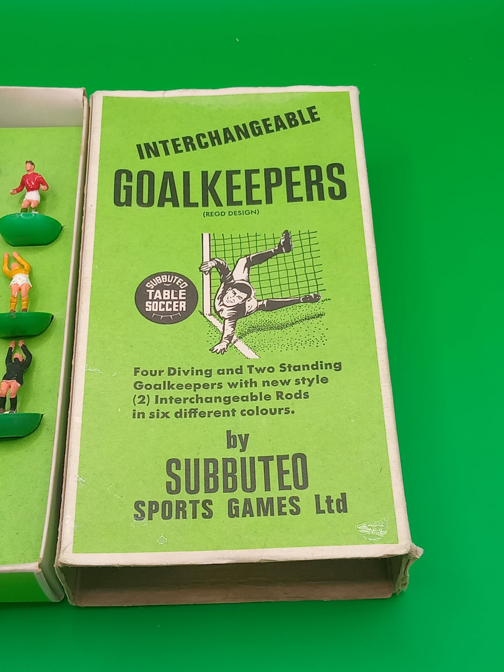 Subbuteo Interchangeable Goalkeepers 'C133'
