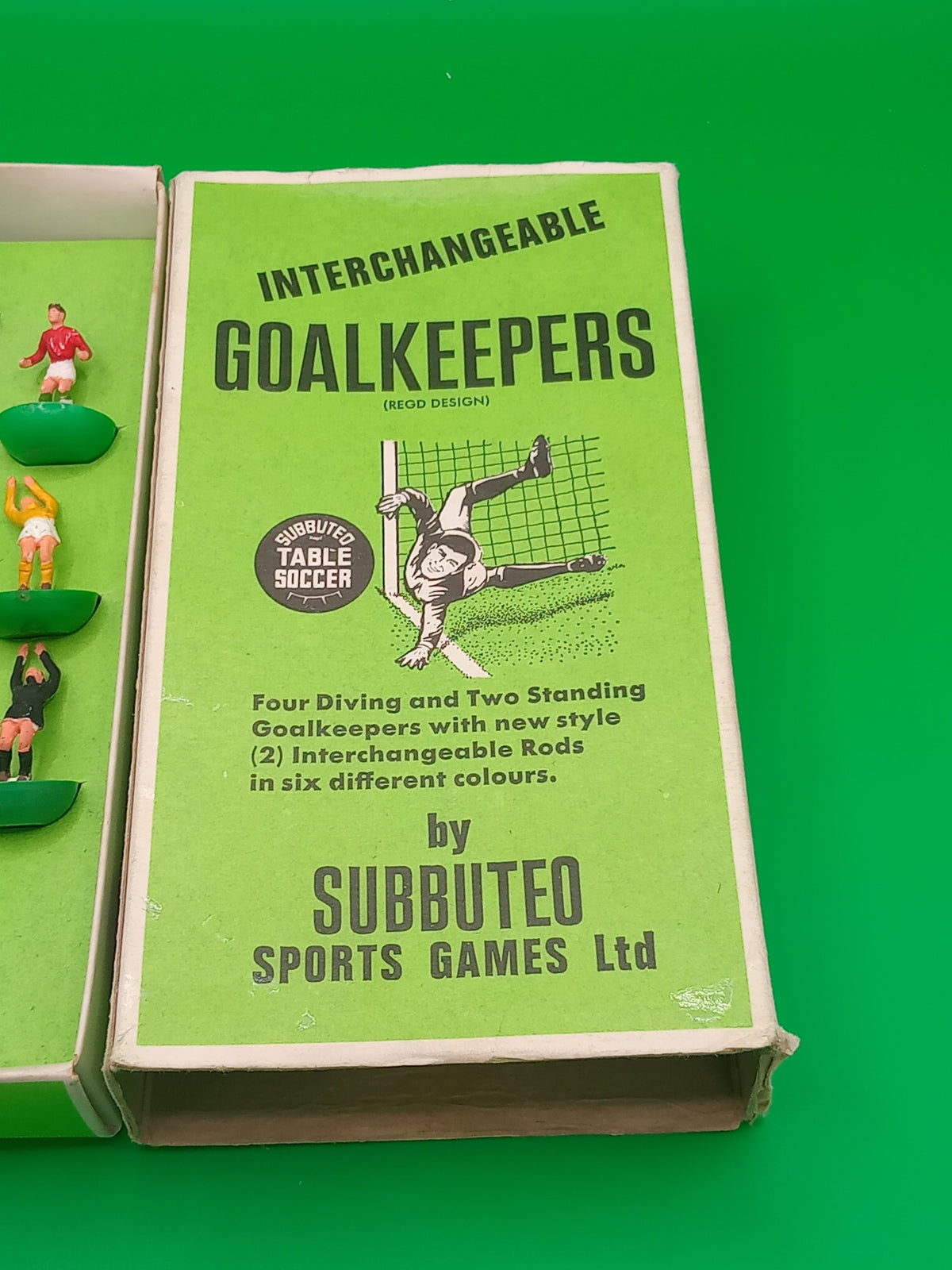 Subbuteo Interchangeable Goalkeepers 'C133'