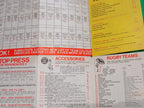 Subbuteo catalogo illustrato in lingua inglese 1971-72
