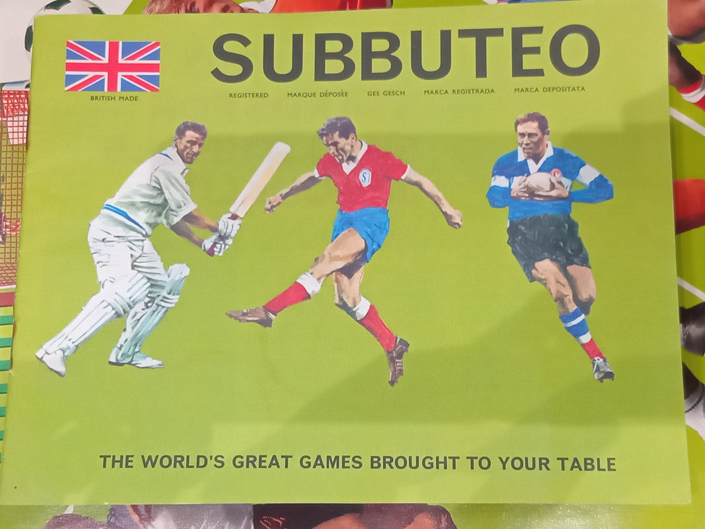 Subbuteo catalogo anni'70