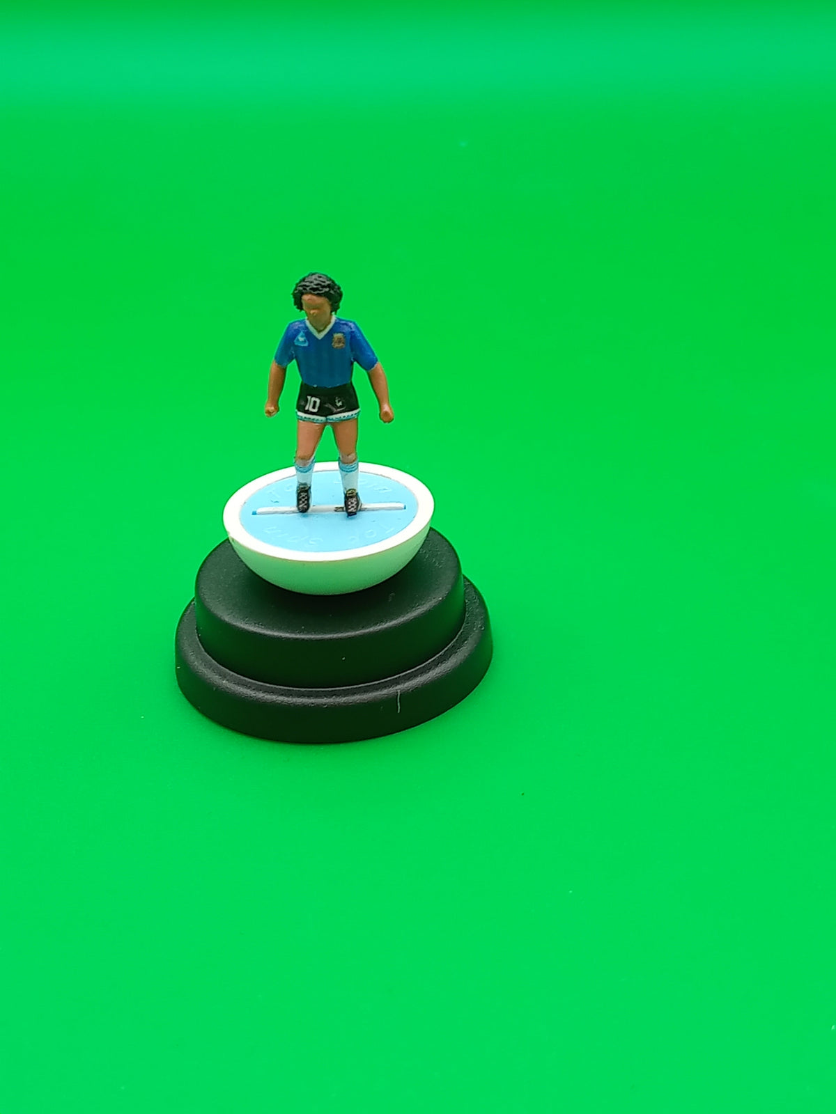 Subbuteolab riproduzione miniatura Diego Armando Maradona Argentina 1986