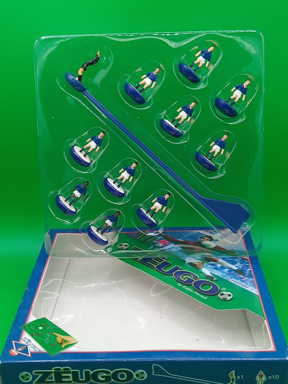 Zeugo squadra base semipiatta divisa blu