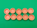Replay kit composto da 10 basi classiche colore arancione