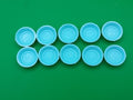 Replay kit composto da 10 basi classiche colore azzurro