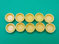 Replay kit composto da 10 basi classiche colore giallo