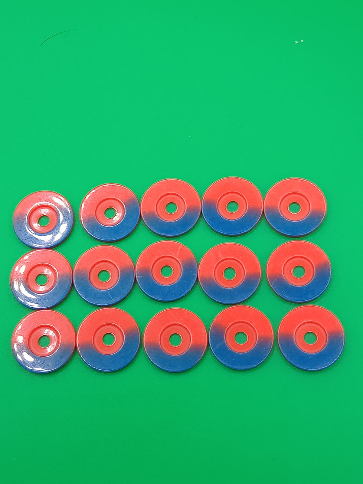 Astrobase kit da 15 dischetti bicolore - rosso/blu