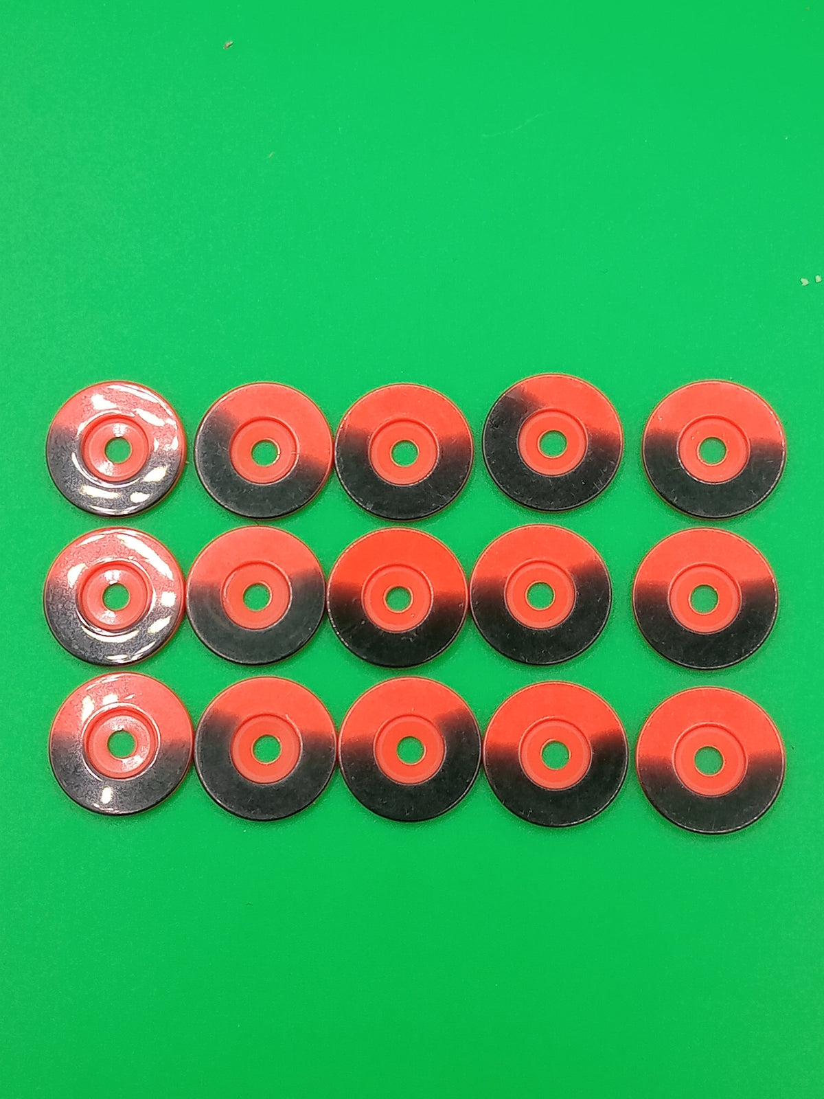 Astrobase kit da 15 dischetti bicolore - rosso/nero