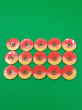 Astrobase kit da 15 dischetti bicolore - giallo/rosso