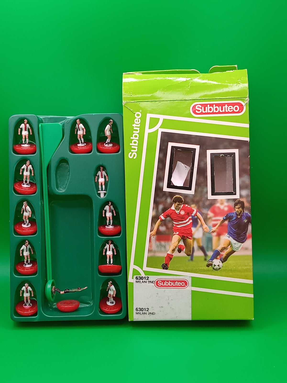 Subbuteo Hasbro squadra lw Milan 2nd ref. 63012