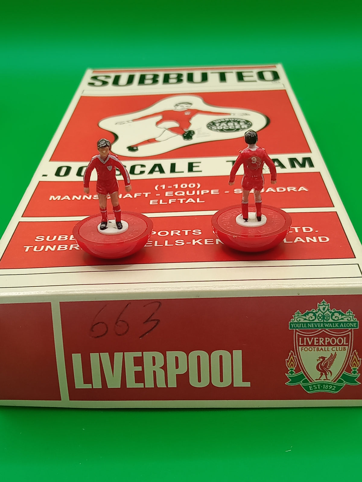 Subbuteo squadra lw Liverpool ref. 663