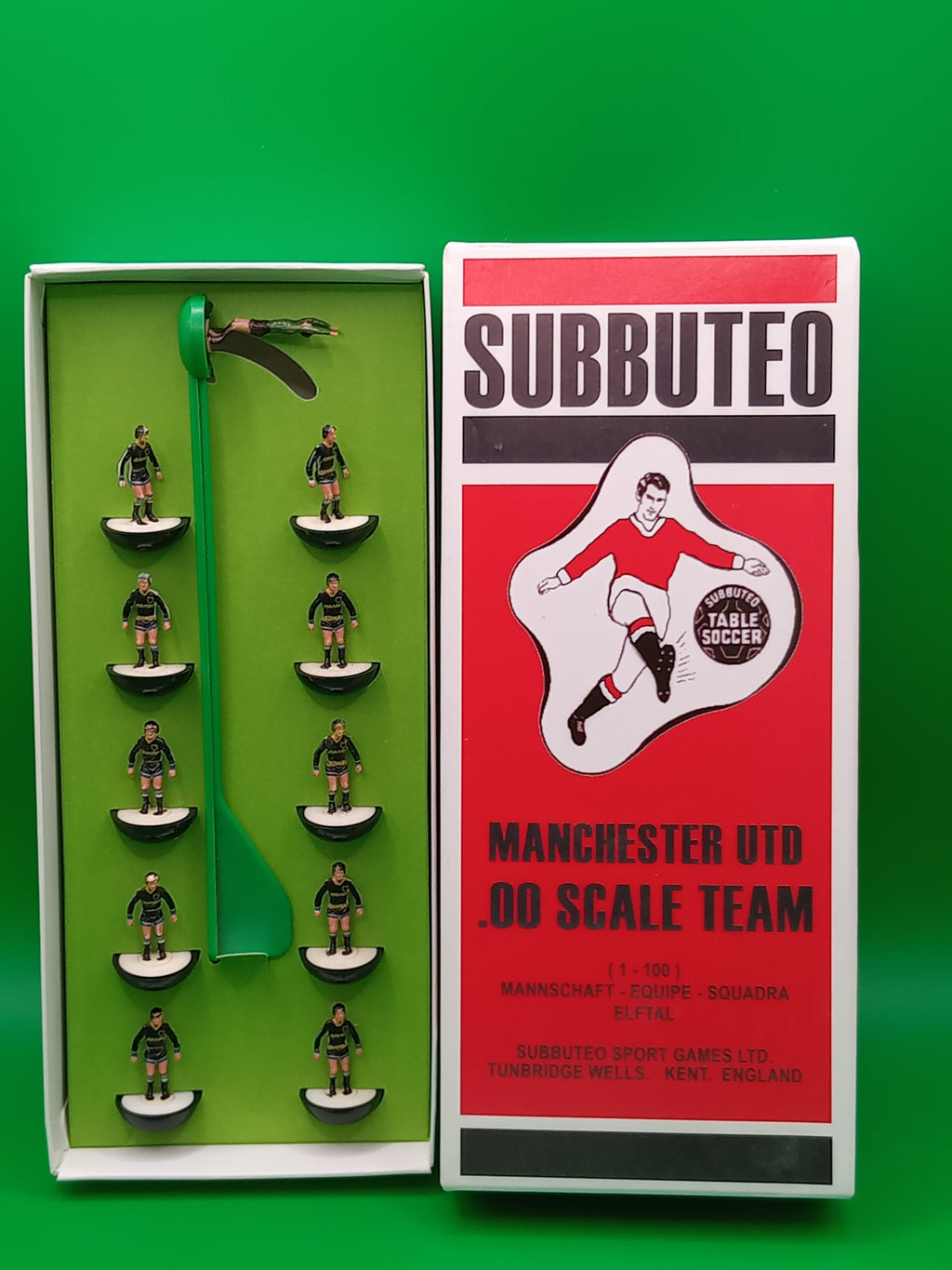 Subbuteo squadra lw Manchester United 2nd ref. 771