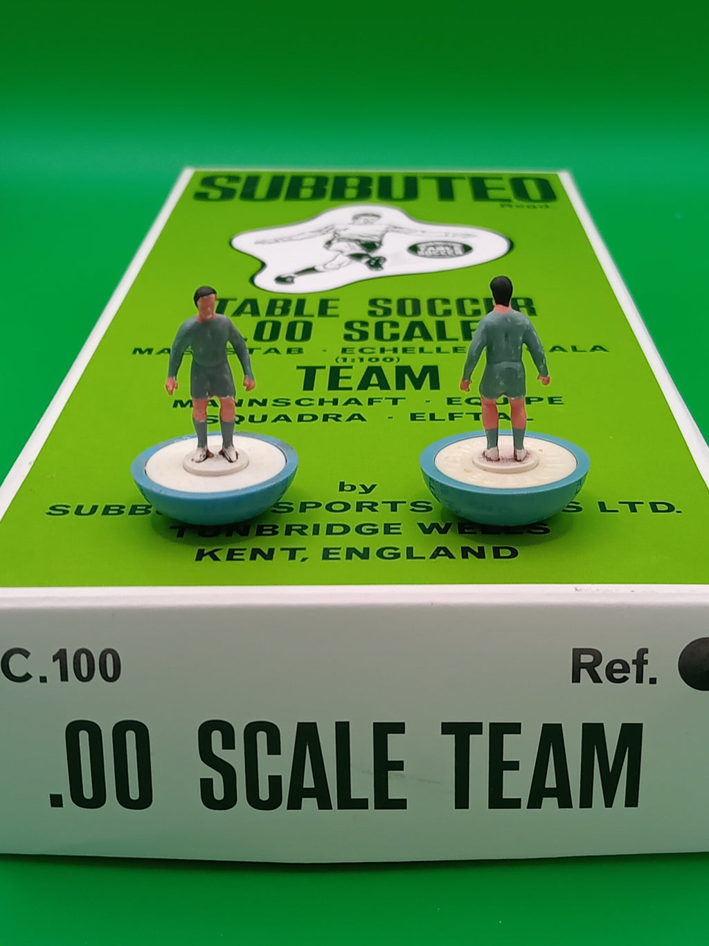 Subbuteo squadra lw Inghilterra 2nd 1970 -  ridipinta