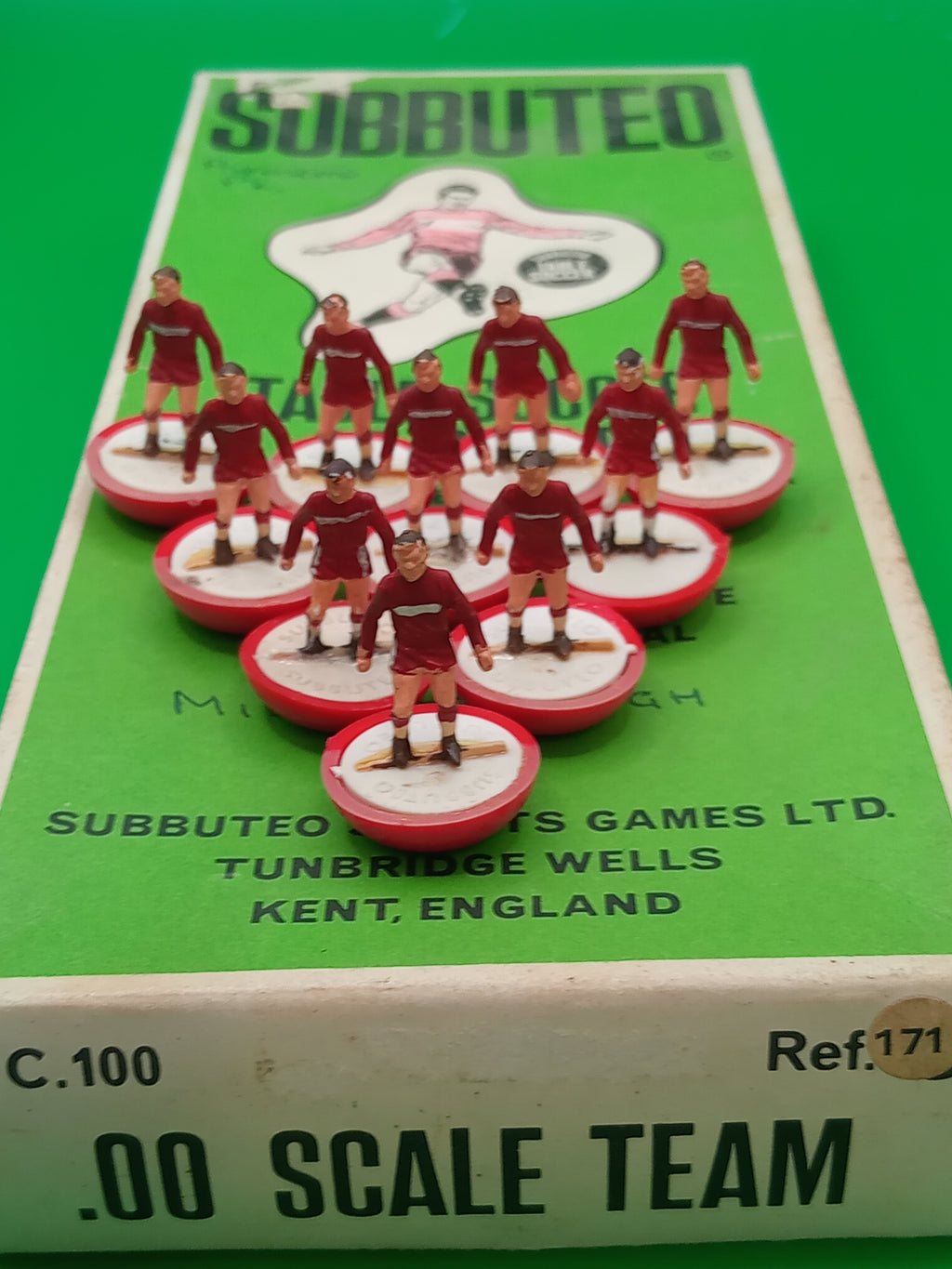 Subbuteo squadra hw Middlesbrough ref. 171