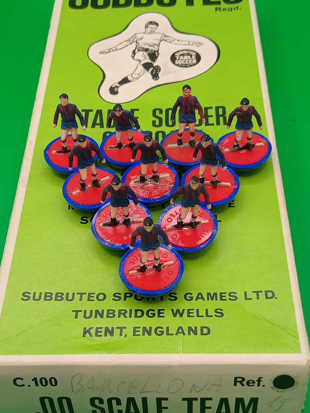 Subbuteo squadra hw Barcellona ref. 19