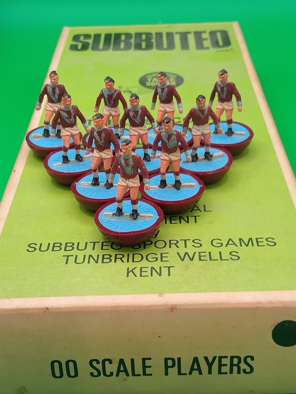 Subbuteo squadra hw Burnley ref. 170