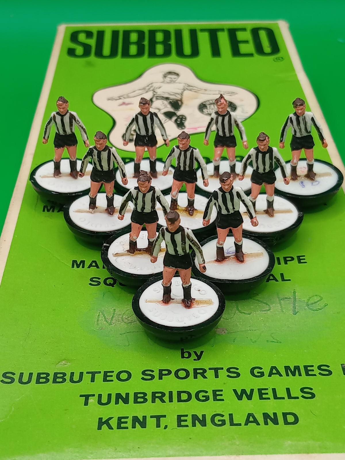 Subbuteo squadra hw Newcastle ref. 8