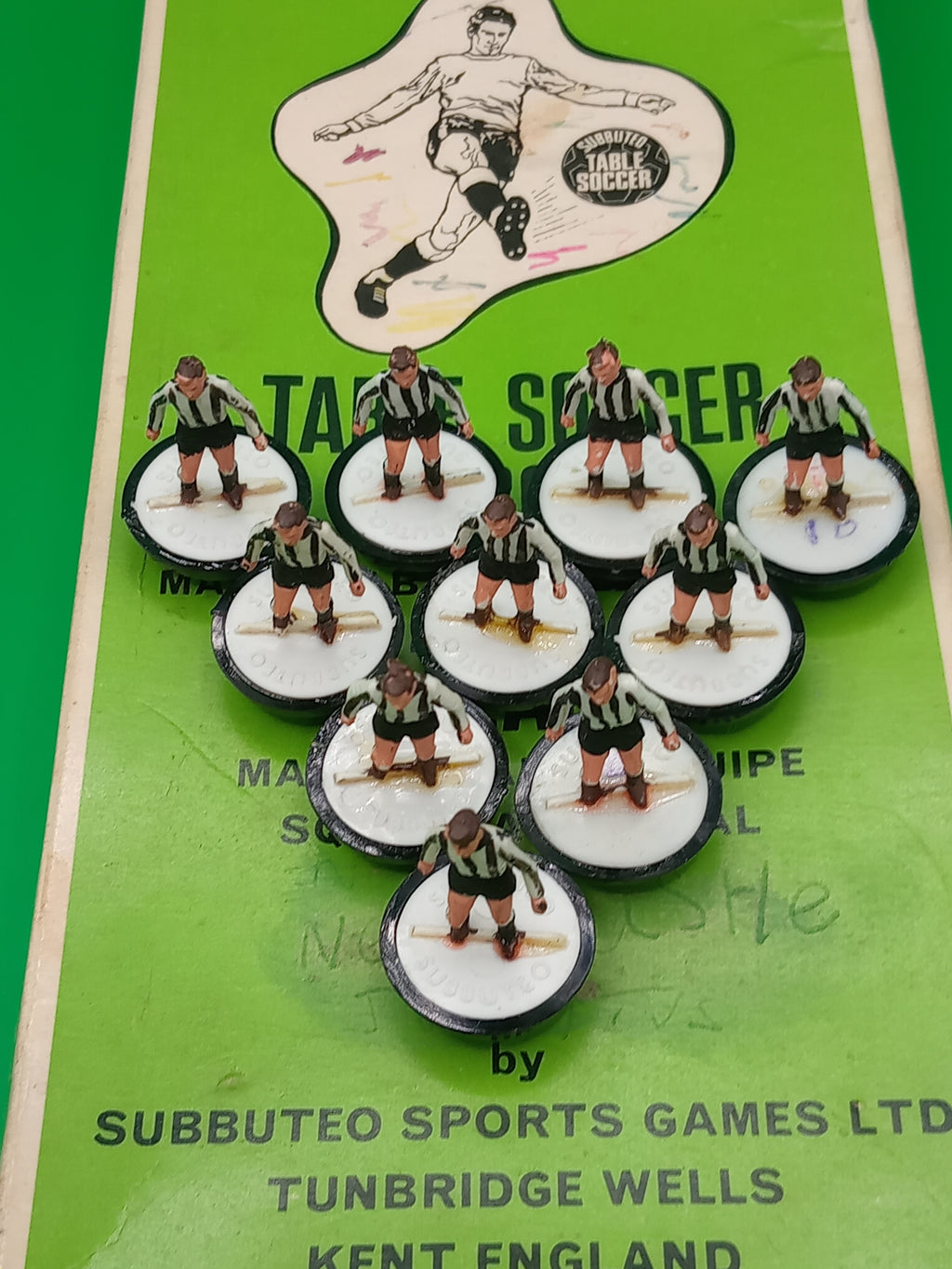 Subbuteo squadra hw Newcastle ref. 8
