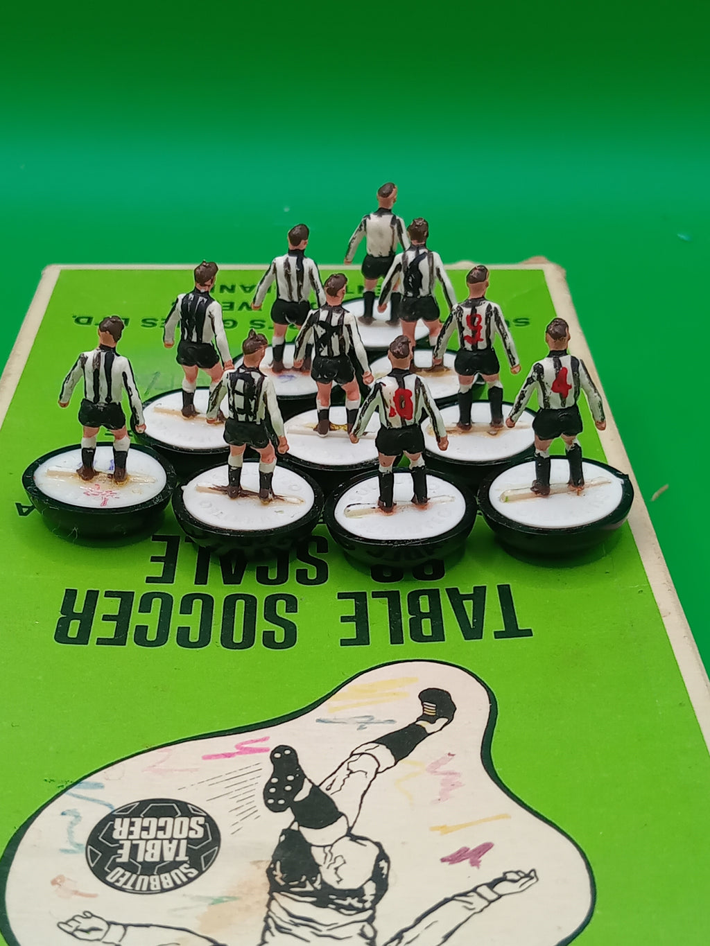 Subbuteo squadra hw Newcastle ref. 8